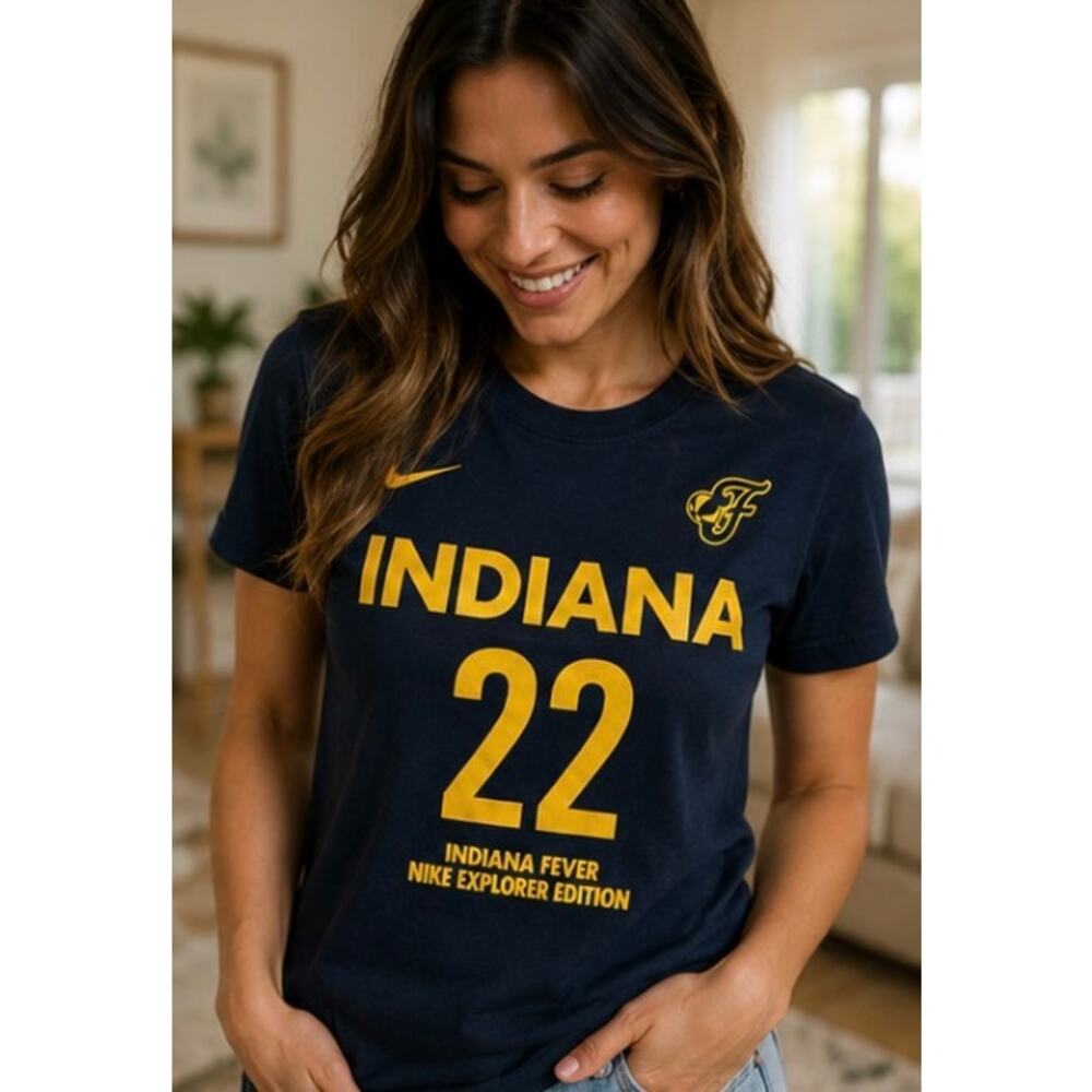 Nike Indiana Fever Caitlin Clark #22 Explorer Edition T-Shirt Women’s XL WNBA